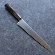  Kanetsune Ichizu VG10 Sujihiki 240mm Brown Pakka wood Handle - Japanny - Best Japanese Knife