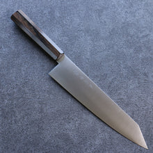  Kanetsune Ichizu VG10 Kiritsuke Gyuto 210mm Brown Pakka wood Handle - Japanny - Best Japanese Knife