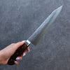 Seisuke SG2 Hammered Kiritsuke Gyuto 210mm Mahogany Handle - Japanny - Best Japanese Knife