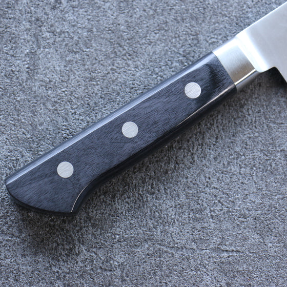 Seisuke VG5 Hammered Kasumitogi Sujihiki 240mm Black Pakka wood Handle - Japanny - Best Japanese Knife
