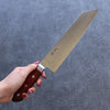 Seisuke VG10 33 Layer Mirrored Finish Damascus Kiritsuke Gyuto 210mm Red Pakka wood Handle - Japanny - Best Japanese Knife