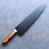 Black Magnolia Sheath for 270mm Gyuto with Plywood pin - Japanny - Best Japanese Knife