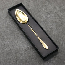  Gestura Gold metal Spoon  235mm - Japanny - Best Japanese Knife