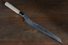  Sakai Takayuki Silver Steel No.3 Damascus Kengata Yanagiba 300mm - Japanny - Best Japanese Knife