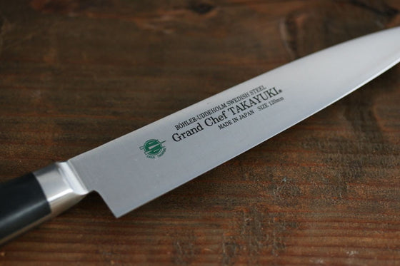 Sakai Takayuki Grand Chef Swedish Steel-stn Petty-Utility  150mm - Japanny - Best Japanese Knife