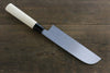 Sakai Takayuki Kasumitogi White Steel Kamagata Usuba Magnolia Handle - Japanny - Best Japanese Knife