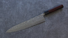  Nao Yamamoto SG2 Black Damascus Gyuto 270mm Shitan Handle - Japanny - Best Japanese Knife