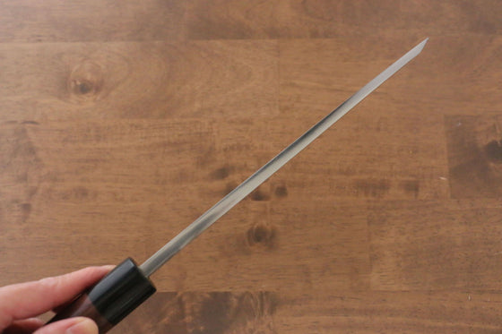 Jikko Silver Steel No.3 Deba 195mm Shitan Handle - Japanny - Best Japanese Knife