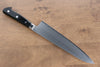 Takamura Knives VG10 Migaki Finished Gyuto 210mm Black Pakka wood Handle - Japanny - Best Japanese Knife