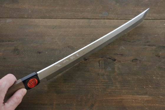 Shigeki Tanaka VG10 Sakimaru Takohiki 270mm Walnut Handle - Japanny - Best Japanese Knife