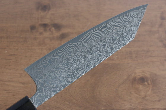 Masakage Kumo VG10 Damascus Bunka 170mm Shitan Handle - Japanny - Best Japanese Knife