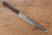  Jikko White Steel No.2 Sakimaru Yanagiba 240mm Shitan Handle - Japanny - Best Japanese Knife