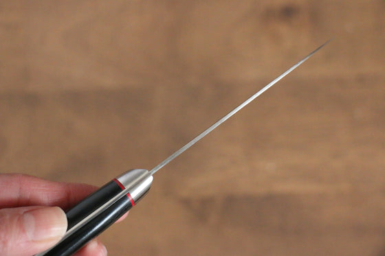 Seisuke Saiun VG10 Damascus Paring 90mm Black Micarta Handle - Japanny - Best Japanese Knife