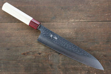  Seisuke VG10 16 Layer Hammered Damascus Gyuto 210mm with Magnolia Handle - Japanny - Best Japanese Knife