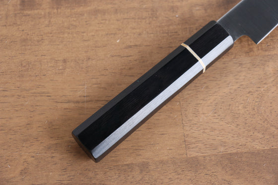 Seisuke Molybdenum Slicer 180mm Black Pakka wood Handle - Japanny - Best Japanese Knife