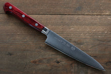  Takamura Knives SG2 Petty-Utility 130mm with Red Pakka wood Handle - Japanny - Best Japanese Knife