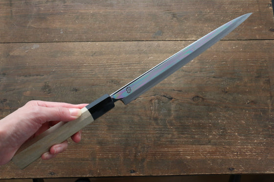 Choyo Blue Steel No.1 Mirrored Finish Yanagiba - Japanny - Best Japanese Knife