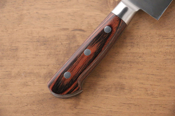Iseya Molybdenum Gyuto 180mm Mahogany Pakka wood Handle - Japanny - Best Japanese Knife
