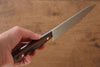 Iseya Molybdenum Petty-Utility 150mm Mahogany Handle - Japanny - Best Japanese Knife