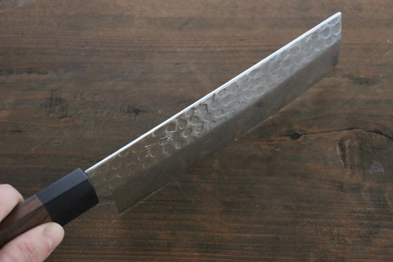 Seisuke AUS10 Nakiri 165mm Shitan Handle - Japanny - Best Japanese Knife