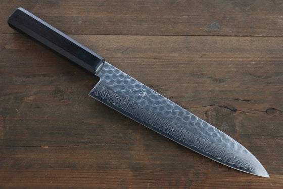 Seisuke AUS10 Gyuto 210mm Shitan Handle - Japanny - Best Japanese Knife