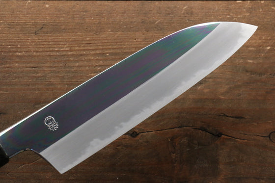 Choyo Blue Steel No.1 Mirrored Finish Santoku 180mm - Japanny - Best Japanese Knife