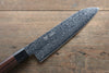 Seisuke AUS10 Damascus Santoku 180mm Shitan Handle - Japanny - Best Japanese Knife