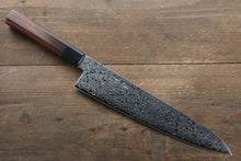  Seisuke AUS10 Damascus Gyuto 240mm Shitan Handle - Japanny - Best Japanese Knife