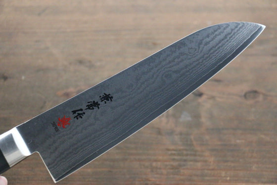 Kanetsune VG10 33 Layer Damascus Santoku 180mm Plastic Handle - Japanny - Best Japanese Knife