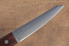 Seisuke Sanzoku Japanese Steel Honesuki Boning (Maru) 150mm Shitan Handle - Japanny - Best Japanese Knife