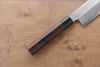 Jikko Silver Steel No.3 Usuba 195mm Shitan Handle - Japanny - Best Japanese Knife
