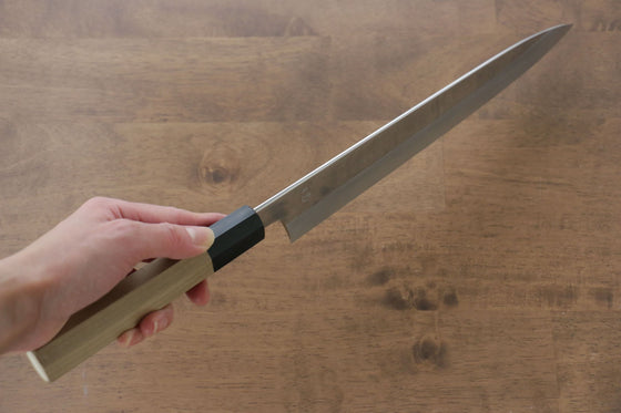 Choyo Silver Steel No.3 Mirrored Finish Gyuto 270mm Magnolia Handle - Japanny - Best Japanese Knife