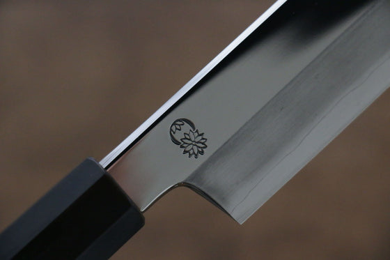 Choyo Silver Steel No.3 Mirrored Finish Kengata Yanagiba 300mm Magnolia Handle - Japanny - Best Japanese Knife