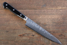  Takamura Knives VG10 Hammered Petty-Utility 150mm with Black Pakka wood Handle - Japanny - Best Japanese Knife
