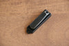 Black large High carbon steel With cover Black dyeing Nail Clipper - Japanny - Best Japanese Knife