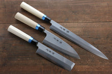 Sakai Takayuki INOX Molybdenum Steel Single-edged Starter Set (04304, 04362, 04336) - Japanny - Best Japanese Knife
