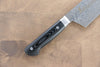 Sakai Takayuki Coreless Damascus Kengata Gyuto 190mm Black Micarta Handle - Japanny - Best Japanese Knife