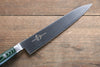 Sakai Takayuki Grand Chef Grand Chef Swedish Steel-stn Petty-Utility  150mm Green Micarta Handle - Japanny - Best Japanese Knife