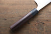 Yoshimi Kato Blue Super Clad Nashiji Bunka Japanese Chef Knife 165mm - Japanny - Best Japanese Knife