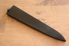  Black Saya Sheath for Sujihiki Knife with Plywood Pin - Japanny - Best Japanese Knife