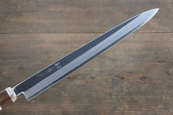 Sakai Takayuki Shiden Silver Steel No.3 Yanagiba  Desert Ironwood(Sugihara model) Handle - Japanny - Best Japanese Knife