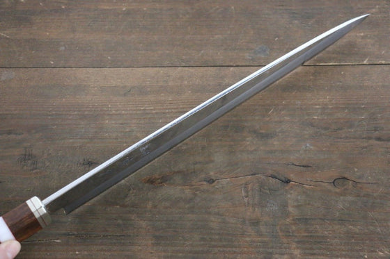 Sakai Takayuki Shiden Silver Steel No.3 Yanagiba  Desert Ironwood(Sugihara model) Handle - Japanny - Best Japanese Knife