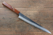  Sakai Takayuki VG10 33 Layer Damascus Sujihiki 240mm Live oak Lacquered (Seiren) Handle - Japanny - Best Japanese Knife