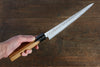 Sakai Takayuki VG10 33 Layer Damascus Sujihiki 240mm Live oak Lacquered (Kokushin) Handle - Japanny - Best Japanese Knife