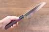 Ogata SG2 Kurouchi Black Finished Santoku 180mm with Shitan Handle - Japanny - Best Japanese Knife
