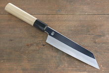  Choyo White Steel Mirrored Finish Kiritsuke Santoku 180mm Magnolia Handle - Japanny - Best Japanese Knife