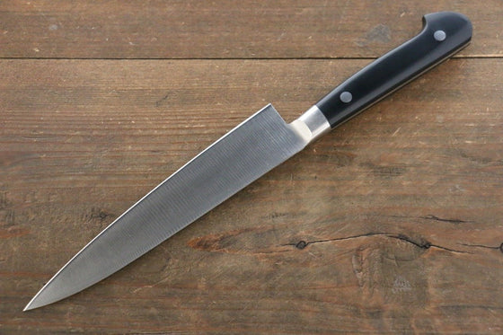 Iseya Molybdenum Petty-Utility 150mm Black Micarta Handle - Japanny - Best Japanese Knife