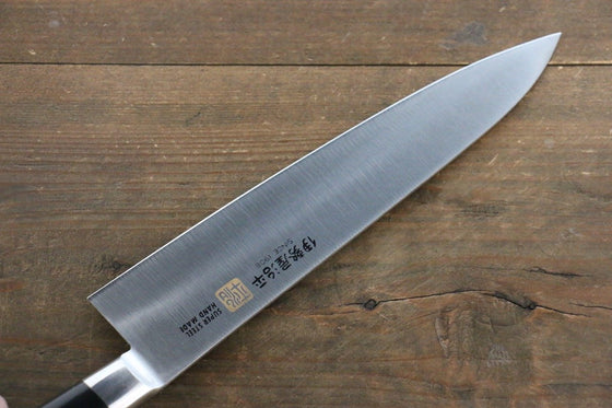 Iseya Molybdenum Gyuto 210mm Black Micarta Handle - Japanny - Best Japanese Knife