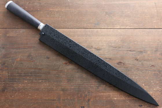 Kuroishime Saya Sheath for Yanagiba Sashimi Knife with Plywood Pin - 330mm - Japanny - Best Japanese Knife