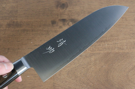 Seisuke SG2 Santoku 180mm Brown Pakka wood Handle - Japanny - Best Japanese Knife